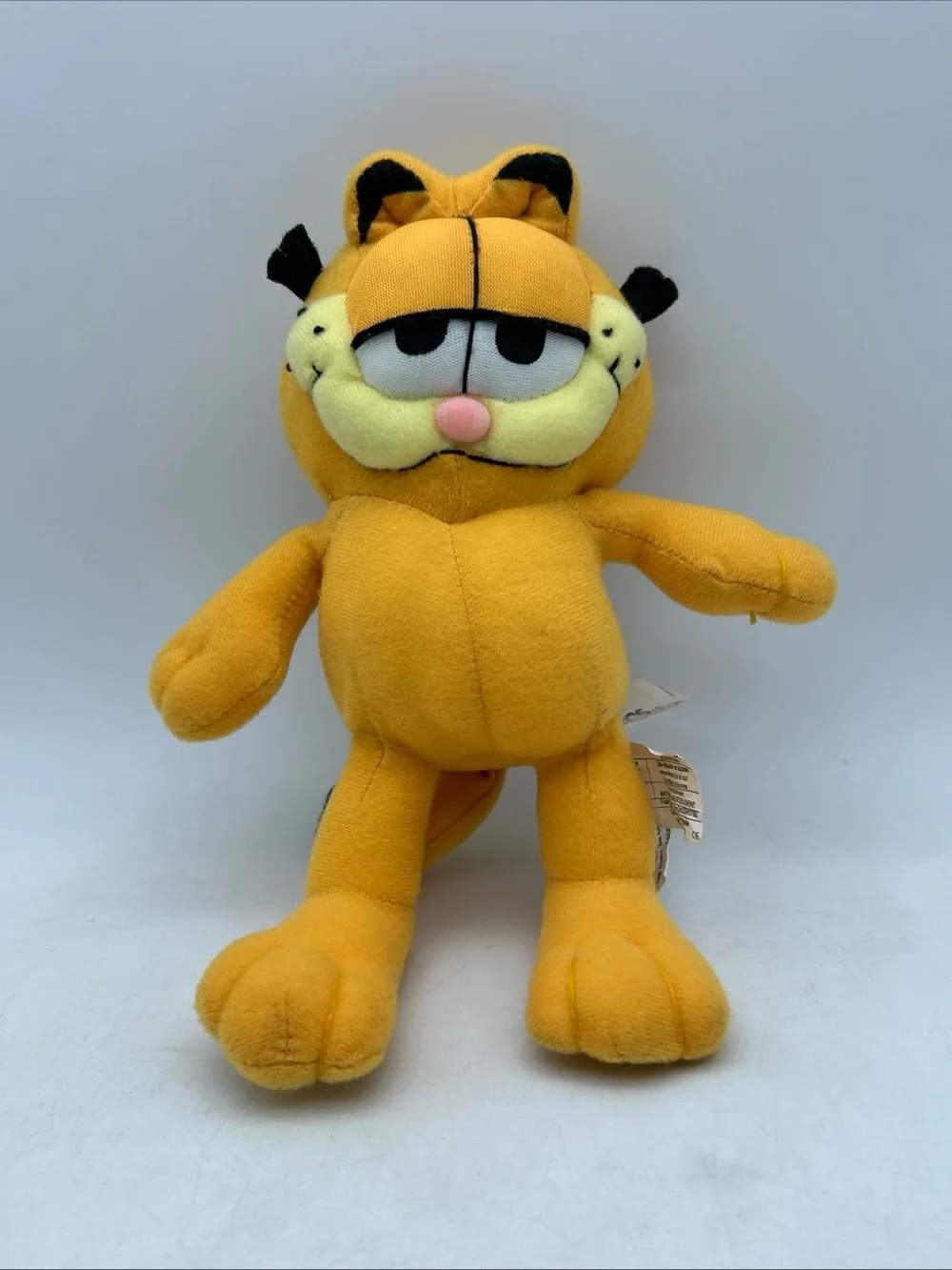 Garfield The Cat PAWS Play by Play Toy Vintage 9” Stuffed Plush Jim Davis